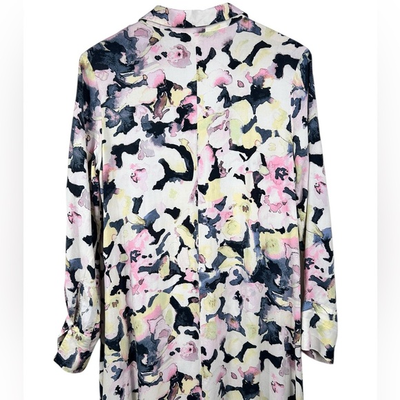 H&M maxi dress, Medium, long sleeve vneck tiered skirt Flowy Lightweight Cute - Picture 10 of 10